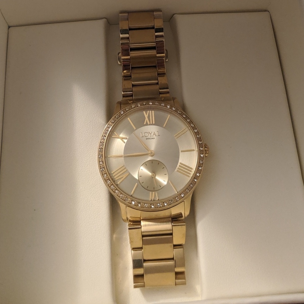 Loyal Enigma 14 Carot Diamond Face Women's Watch